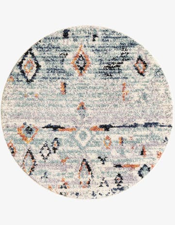 4' x 4' Morocco Round Rug