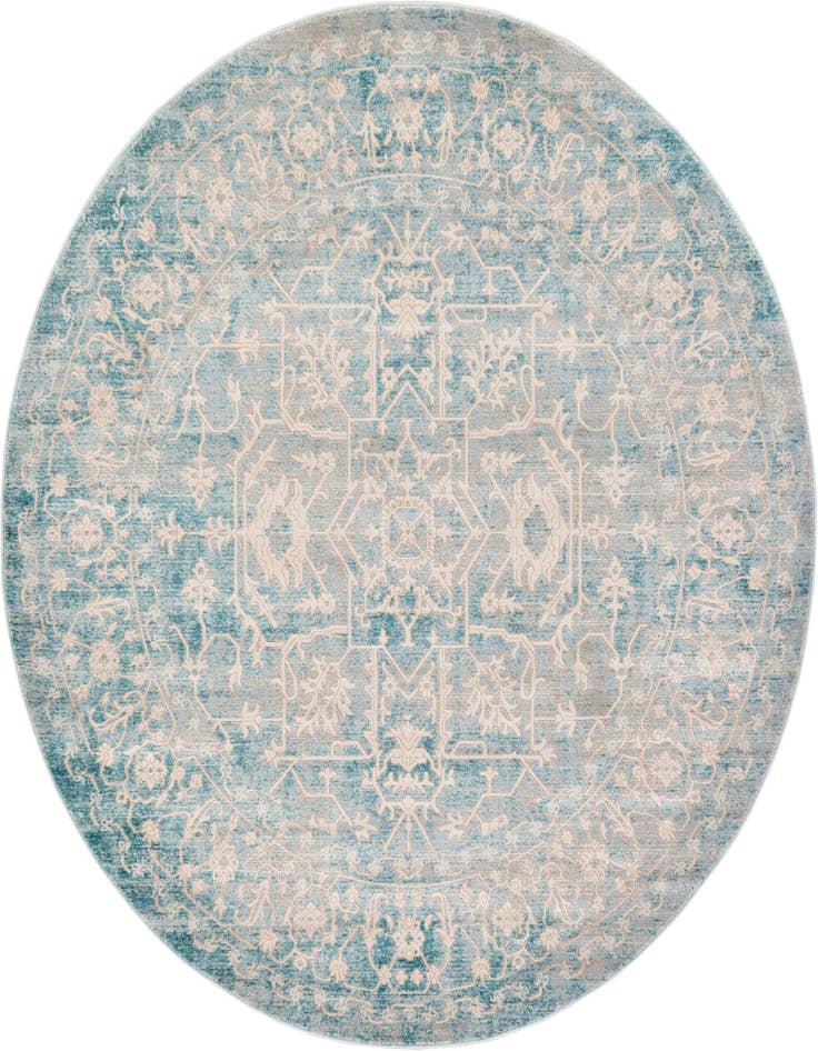 Detail image of 6' x 6' New Vintage Round Rug