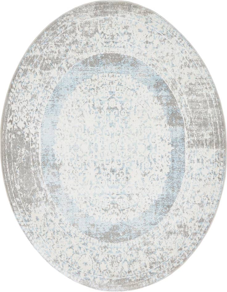 Detail image of 4' x 4' New Vintage Round Rug