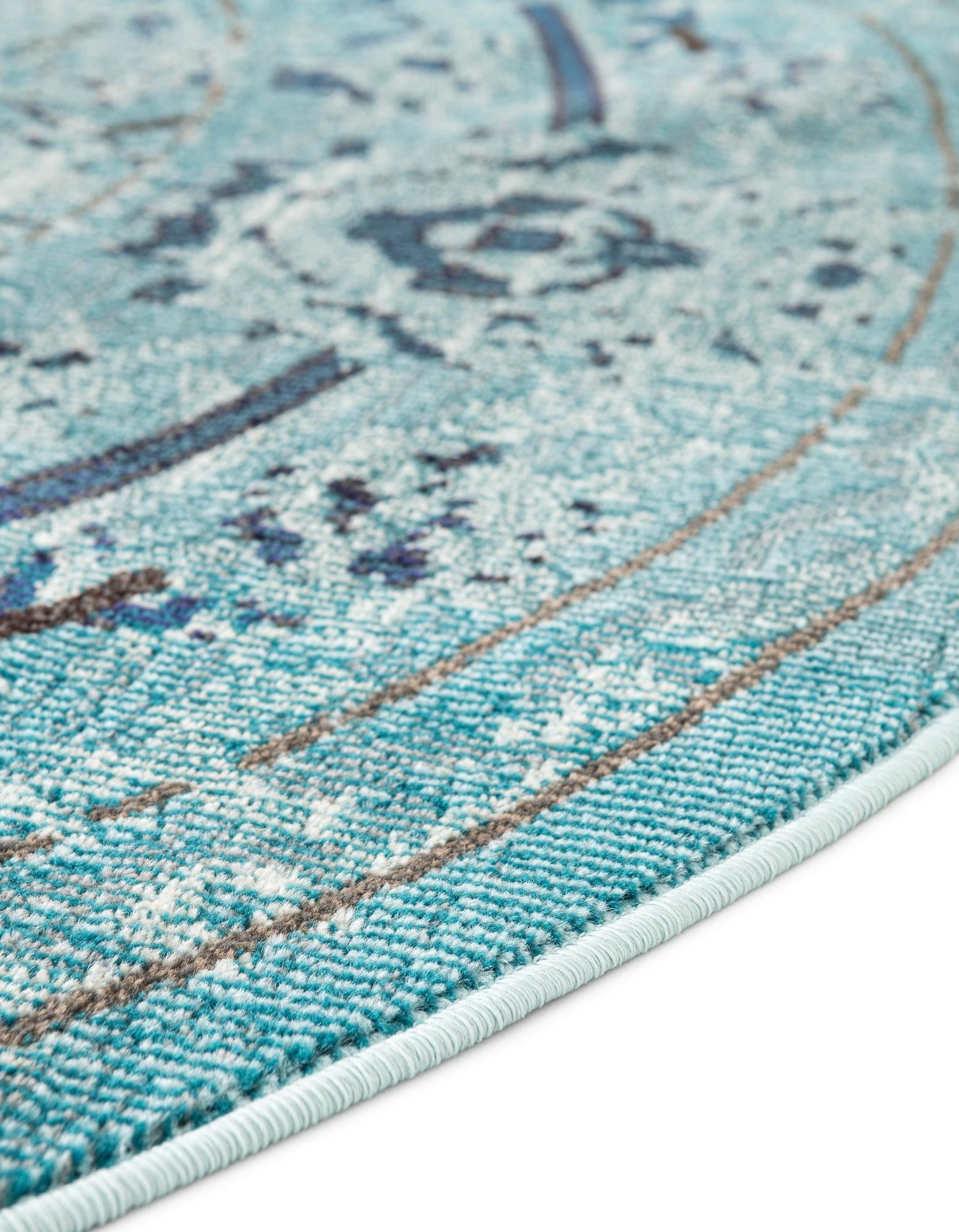 3' 3 x 3' 3 Washable Palazzo Round Rug