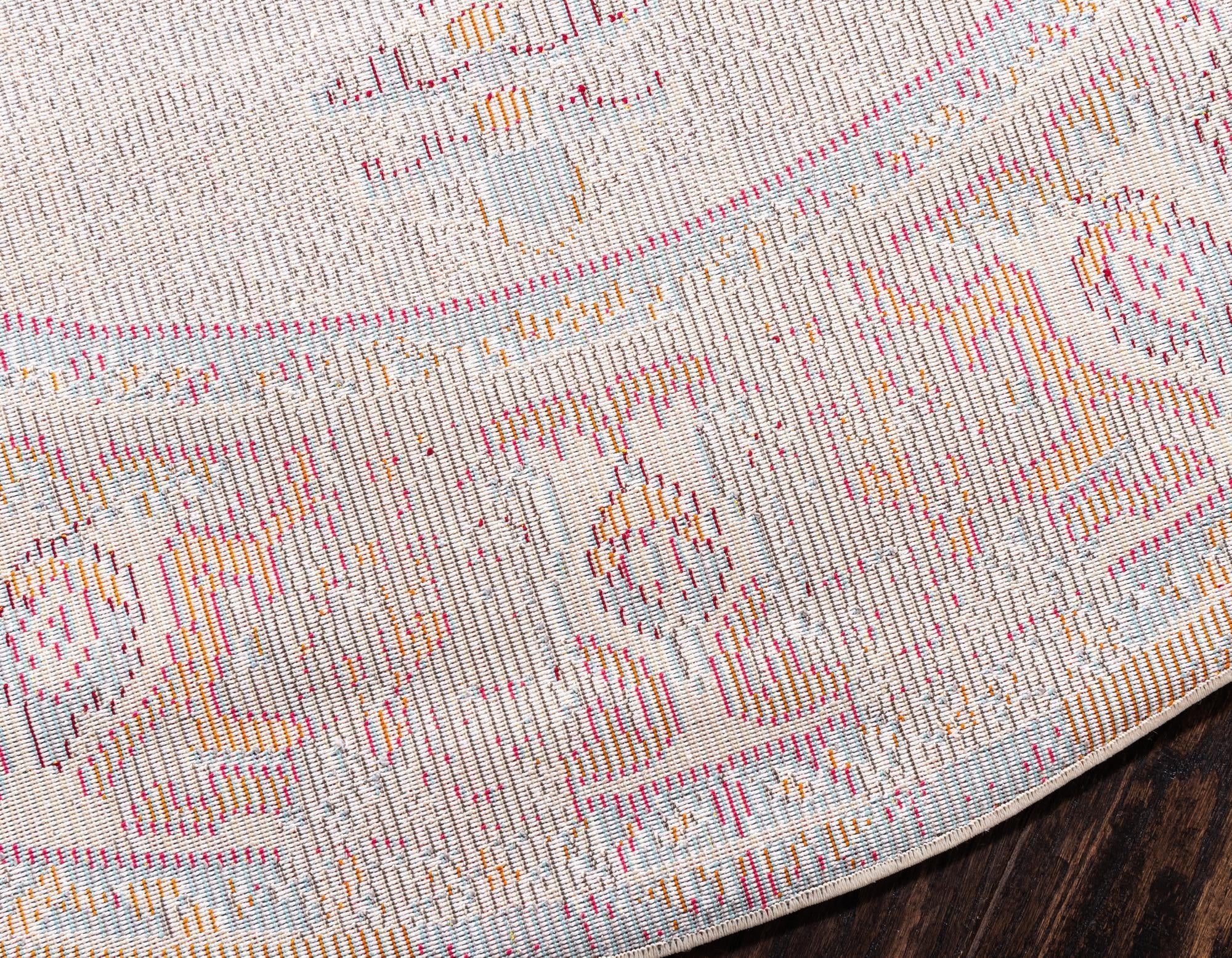 8' x 8' Washable Palazzo Round Rug