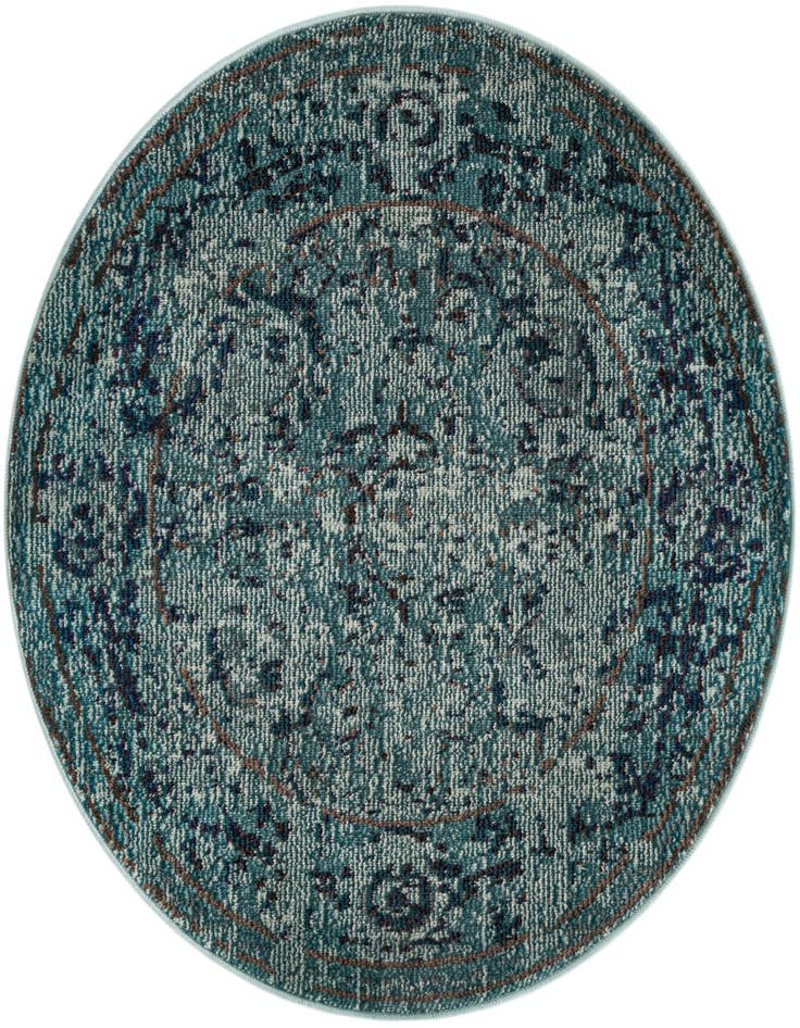 Detail image of 3' 3 x 3' 3 Washable Palazzo Round Rug
