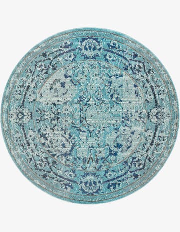 6' x 6' Washable Palazzo Round Rug
