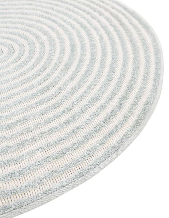 3' x 3' Easy-Clean Sabrina Soto Indoor / Outdoor Round Rug