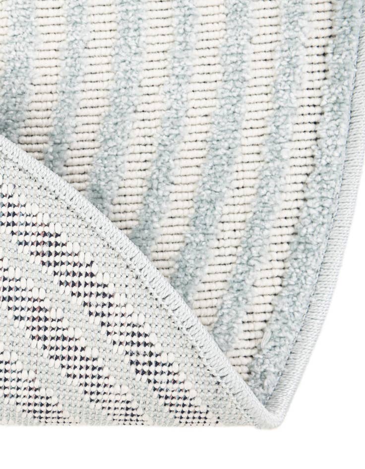 Detail image of 3' x 3' Easy-Clean Sabrina Soto Indoor / Outdoor Round Rug