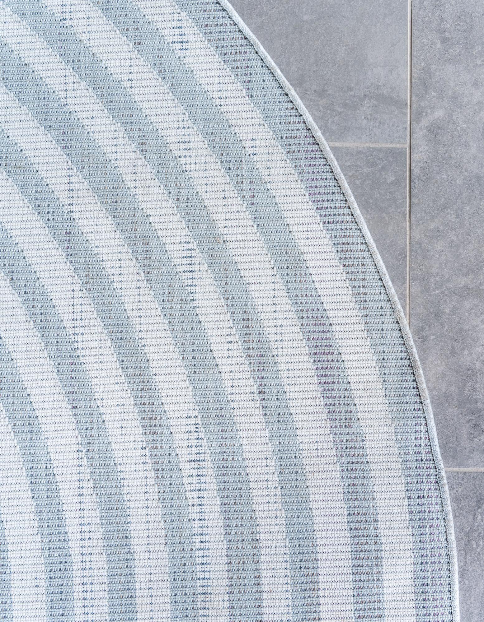 3' x 3' Easy-Clean Sabrina Soto Indoor / Outdoor Round Rug