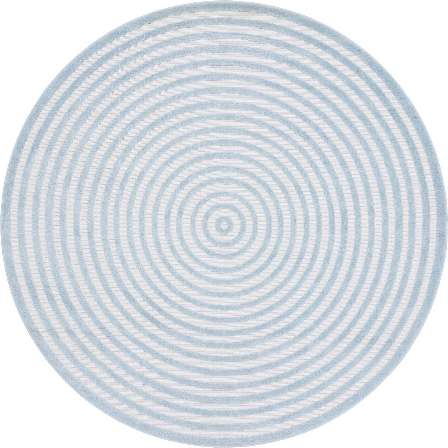 8' x 8' Easy-Clean Sabrina Soto Prescott Indoor / Outdoor Round Rug