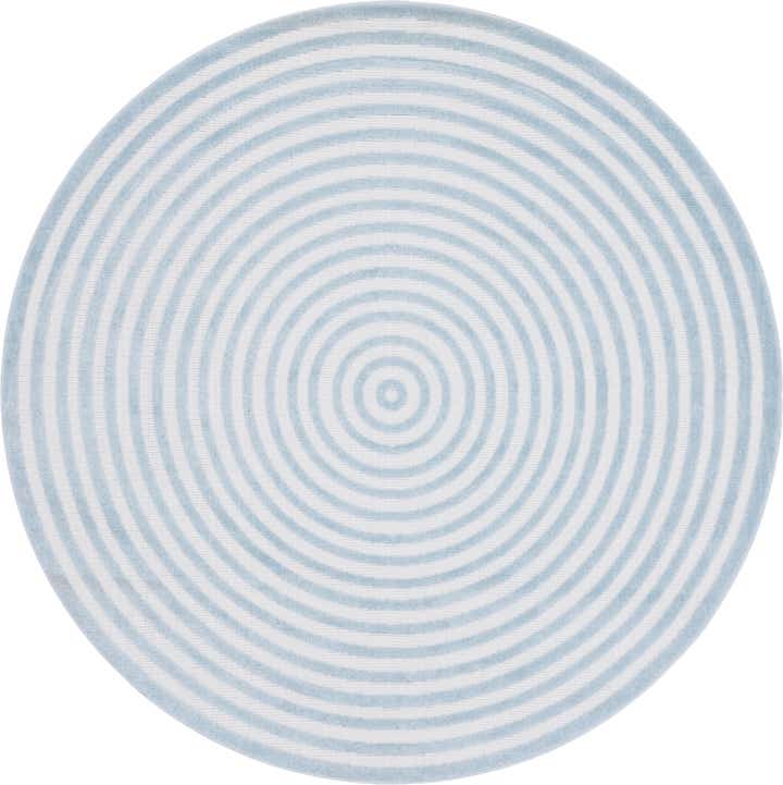 8' x 8' Easy-Clean Sabrina Soto Prescott Indoor / Outdoor Round Rug