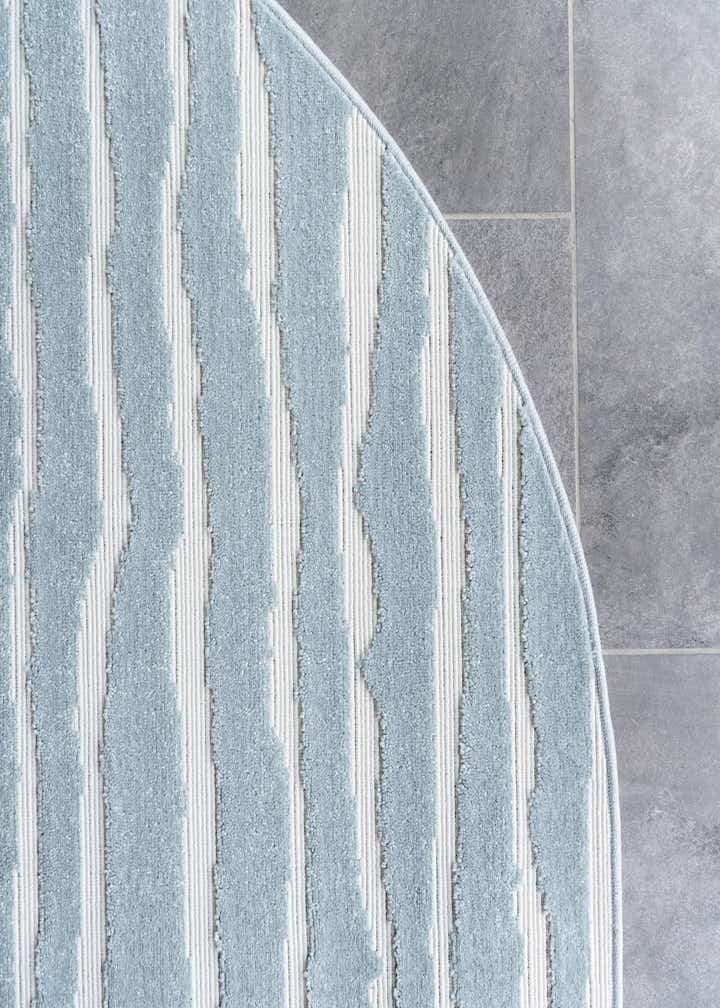 8' x 8' Easy-Clean Sabrina Soto Ola Indoor / Outdoor Round Rug
