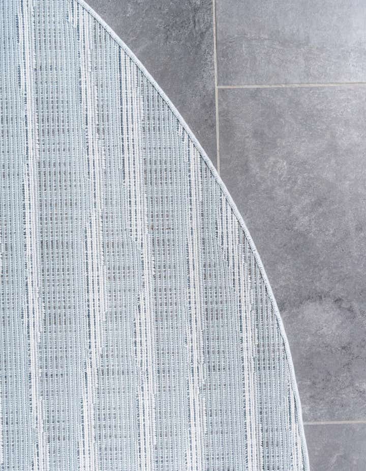 8' x 8' Easy-Clean Sabrina Soto Ola Indoor / Outdoor Round Rug