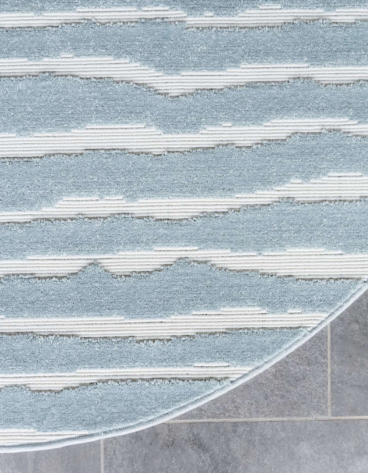 Detail image of 245cm x 245cm Sabrina Soto Ola Indoor / Outdoor Round Alfombra