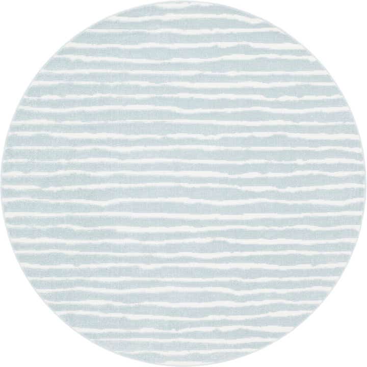 8' x 8' Easy-Clean Sabrina Soto Ola Indoor / Outdoor Round Rug