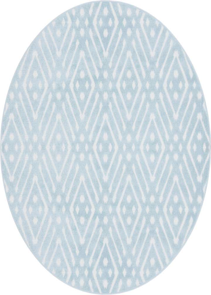 8' x 8' Easy-Clean Sabrina Soto Ella Indoor / Outdoor Round Rug