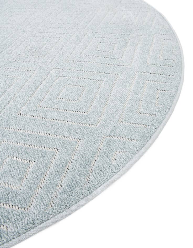 Detail image of 10' x 10' Easy-Clean Sabrina Soto Indoor / Outdoor Round Rug