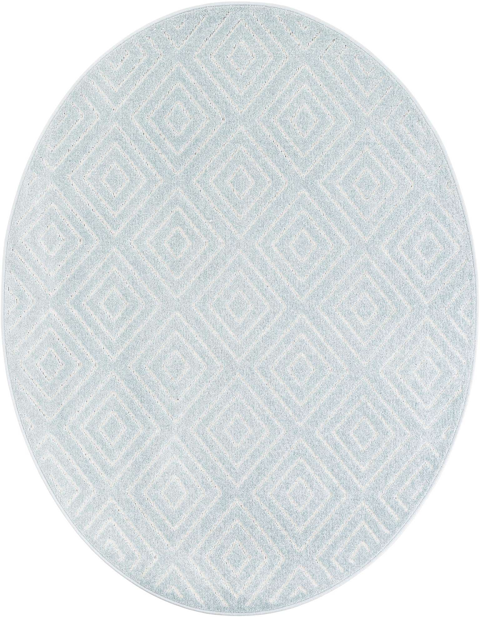 5' x 5' Easy-Clean Sabrina Soto Indoor / Outdoor Round Rug
