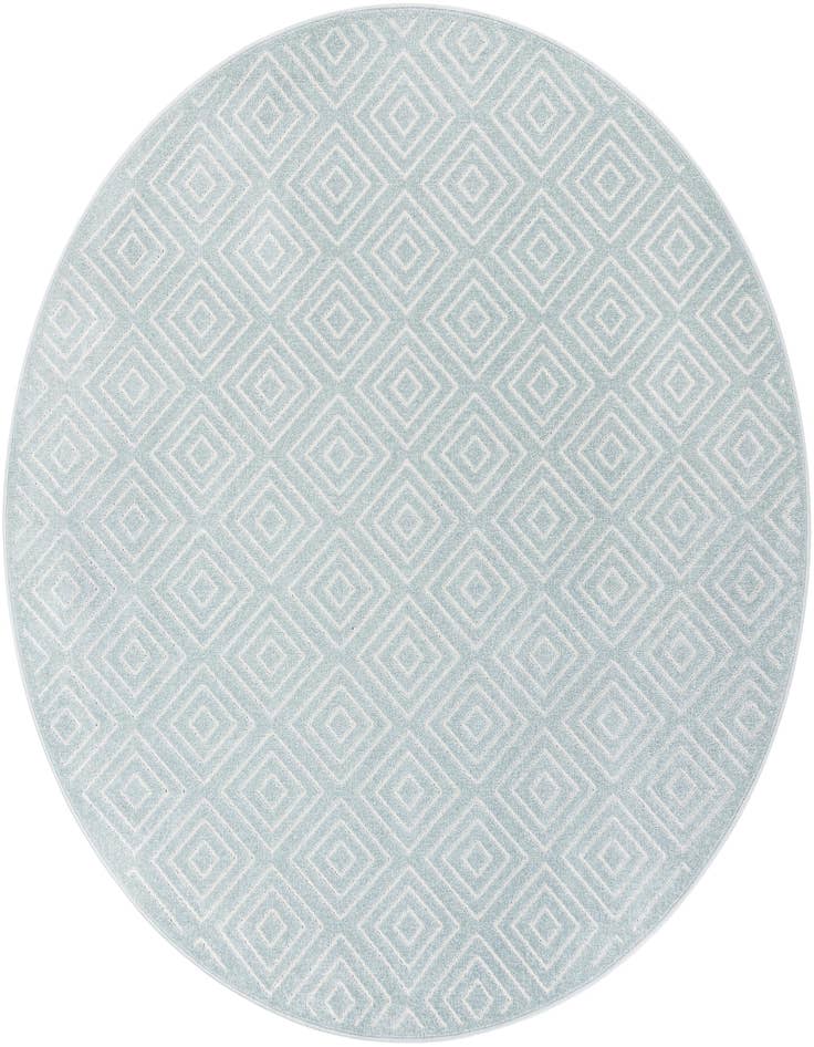 Detail image of 7' 10 x 7' 10 Easy-Clean Sabrina Soto Indoor / Outdoor Round Rug