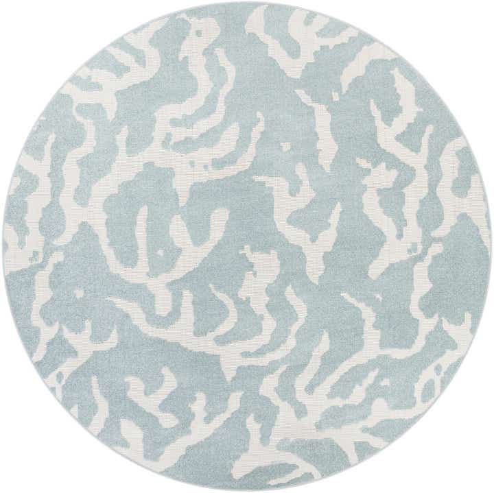 10' x 10' Easy-Clean Sabrina Soto Indoor / Outdoor Round Rug