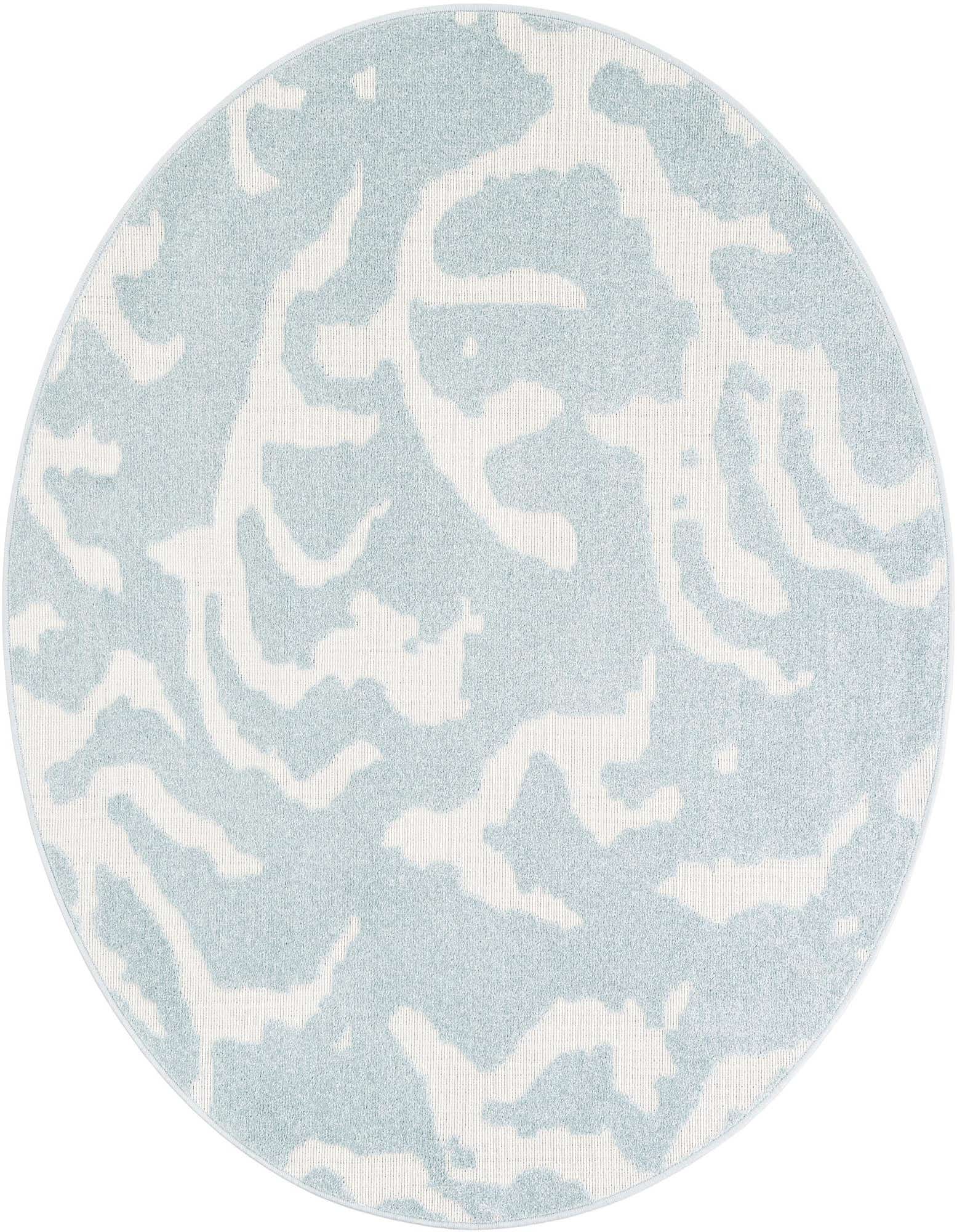 5' x 5' Easy-Clean Sabrina Soto Indoor / Outdoor Round Rug