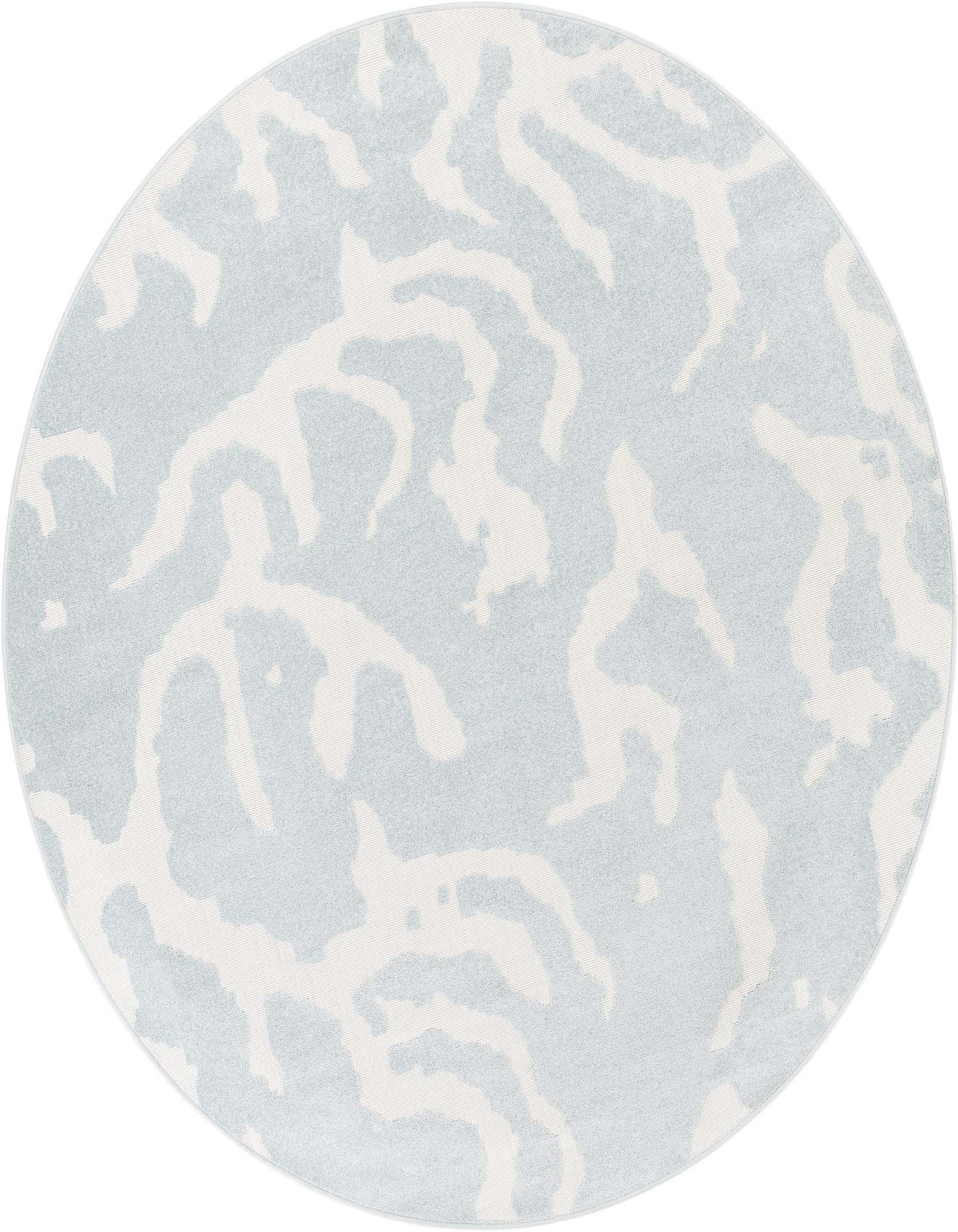 7' 10 x 7' 10 Easy-Clean Sabrina Soto Indoor / Outdoor Round Rug