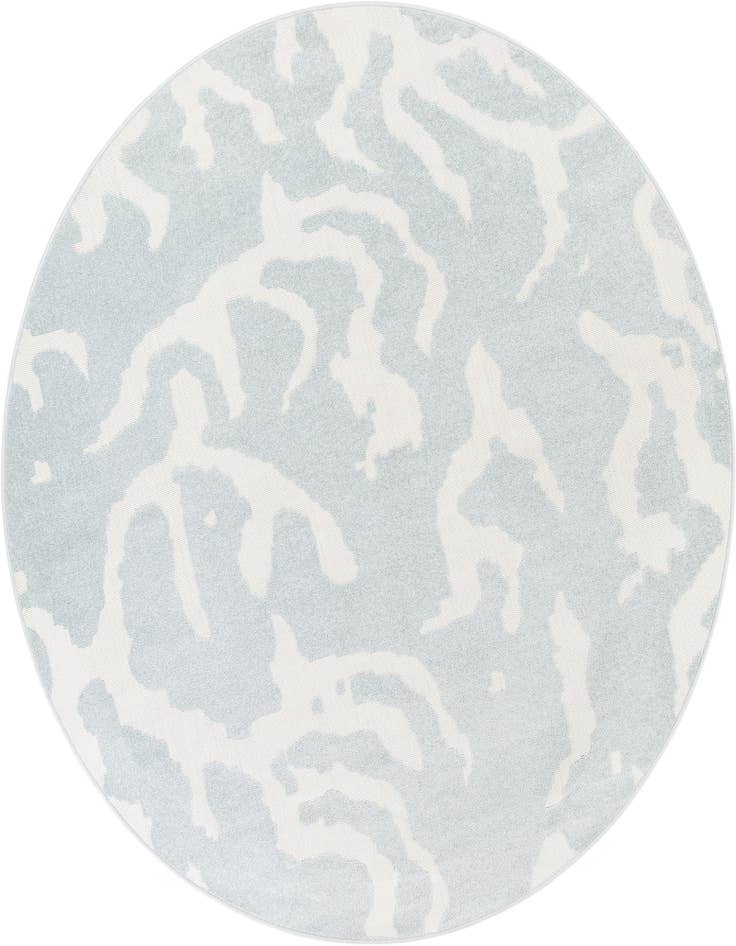 Detail image of 7' 10 x 7' 10 Easy-Clean Sabrina Soto Indoor / Outdoor Round Rug