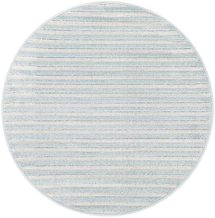 3' x 3' Easy-Clean Sabrina Soto Indoor / Outdoor Round Rug