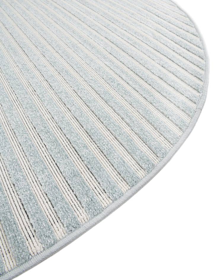 Detail image of 3' x 3' Easy-Clean Sabrina Soto Indoor / Outdoor Round Rug