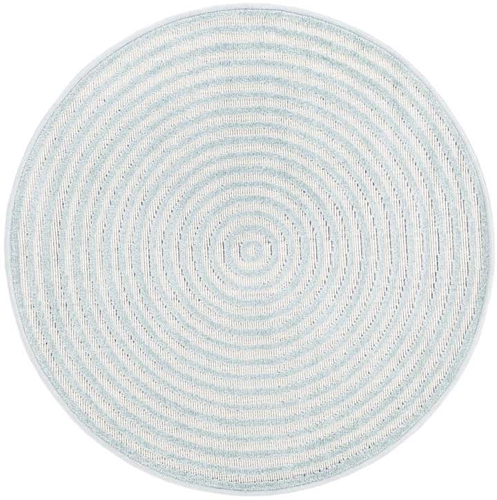 3' x 3' Easy-Clean Sabrina Soto Indoor / Outdoor Round Rug