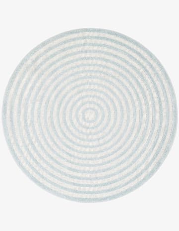 5' x 5' Easy-Clean Sabrina Soto Indoor / Outdoor Round Rug