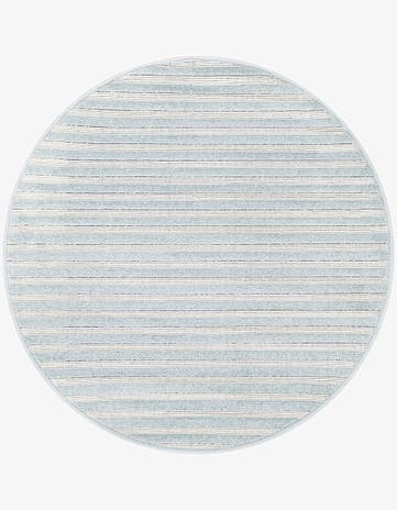 3' x 3' Easy-Clean Sabrina Soto Indoor / Outdoor Round Rug