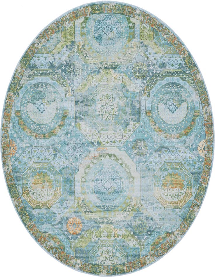 Detail image of 8' x 8' Santiago Round Rug