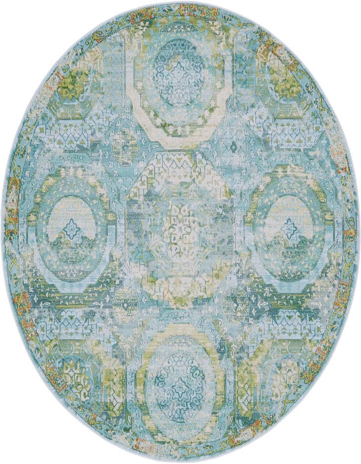 Detail image of 5' 5 x 5' 5 Santiago Round Rug