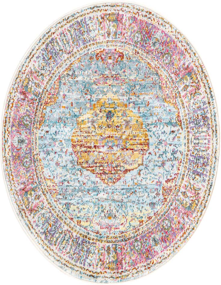 Detail image of 3' 3 x 3' 3 Santiago Round Rug