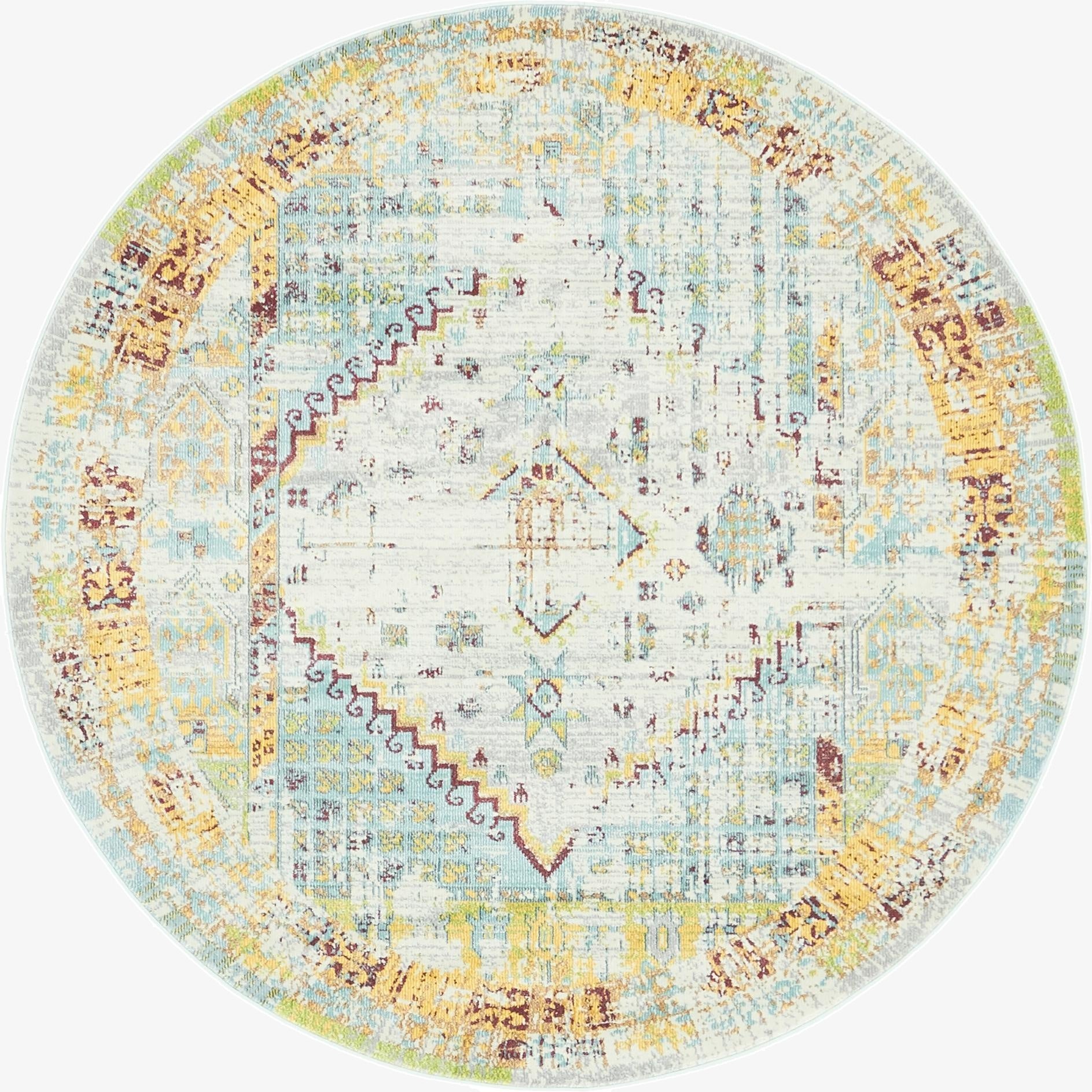 5' 5 x 5' 5 Santiago Round Rug