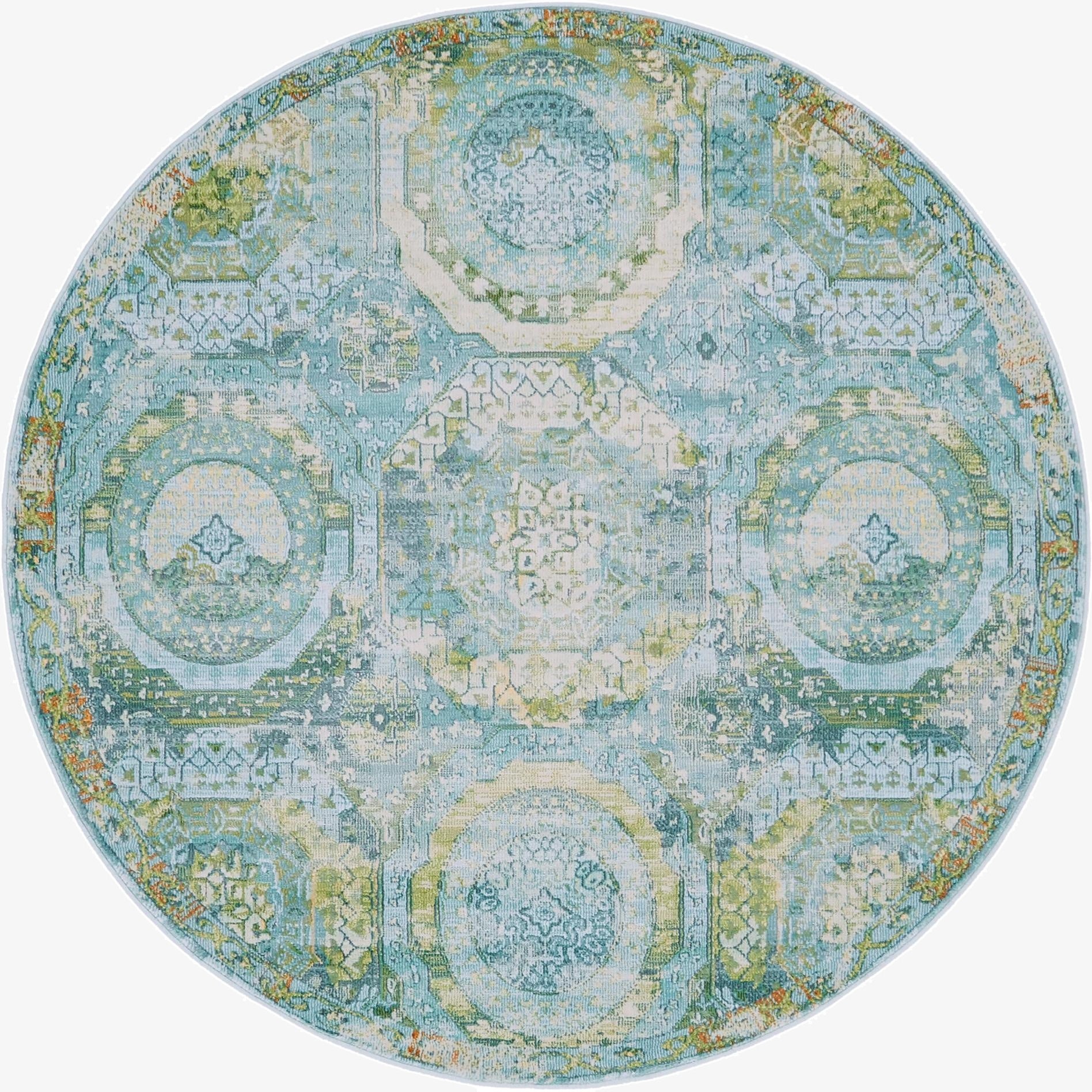 5' 5 x 5' 5 Santiago Round Rug