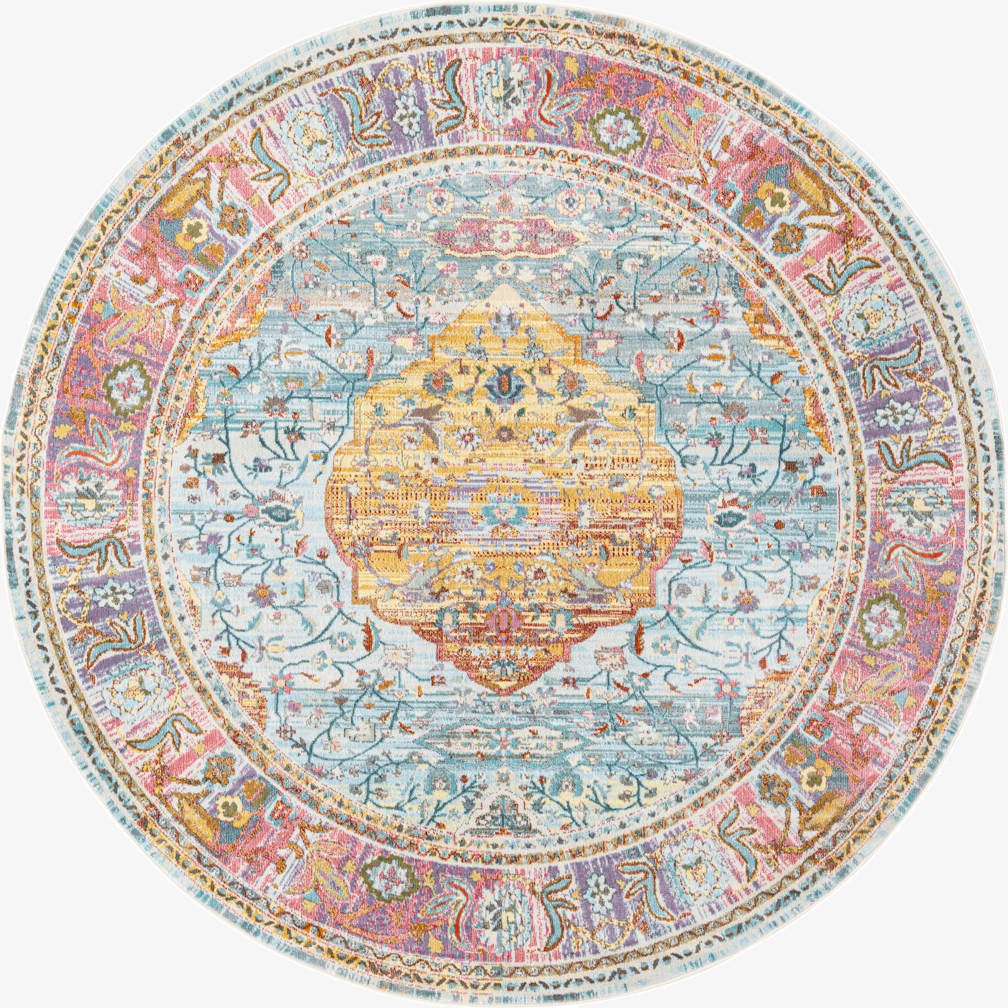 8' x 8' Santiago Round Rug