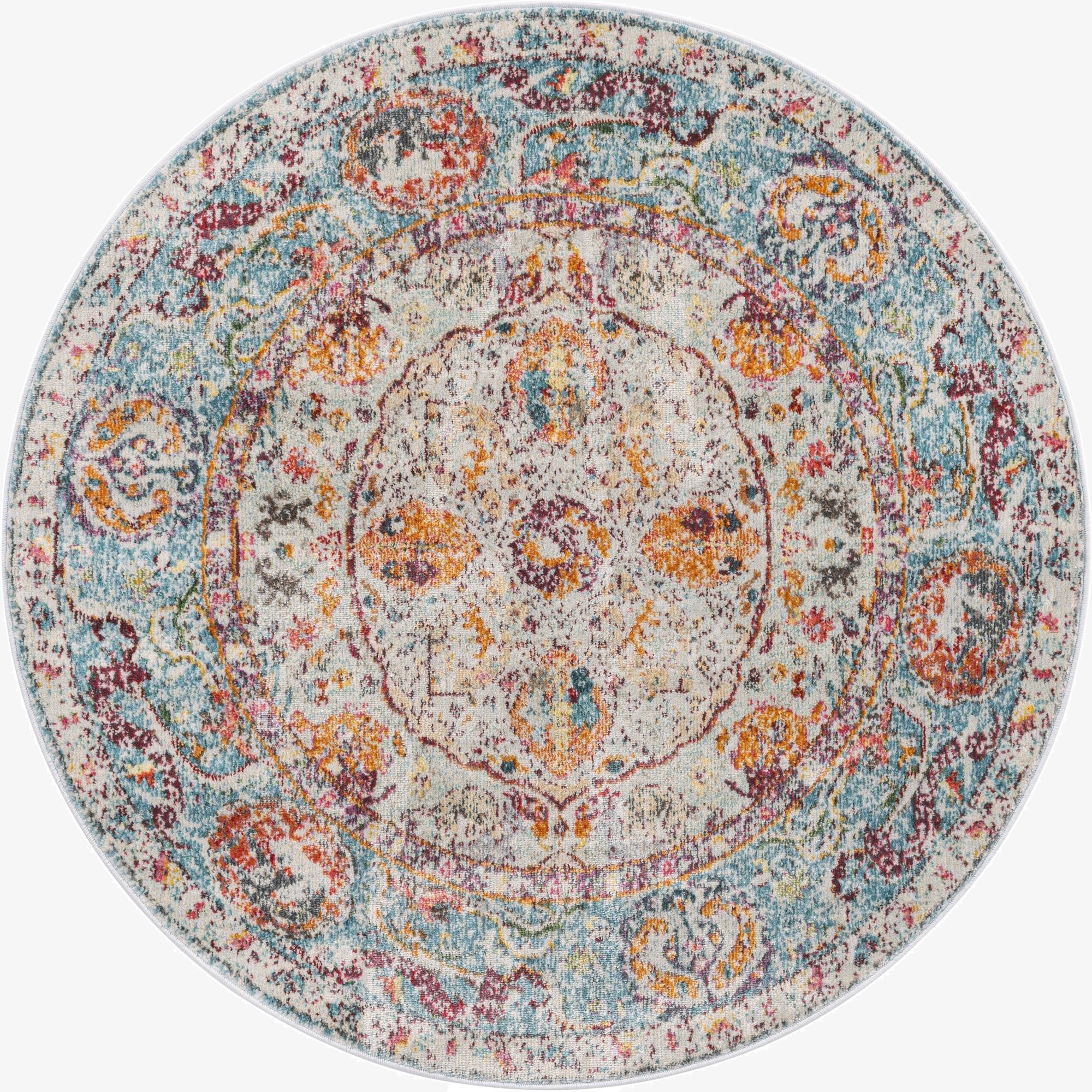 4' x 4' Santiago Round Rug
