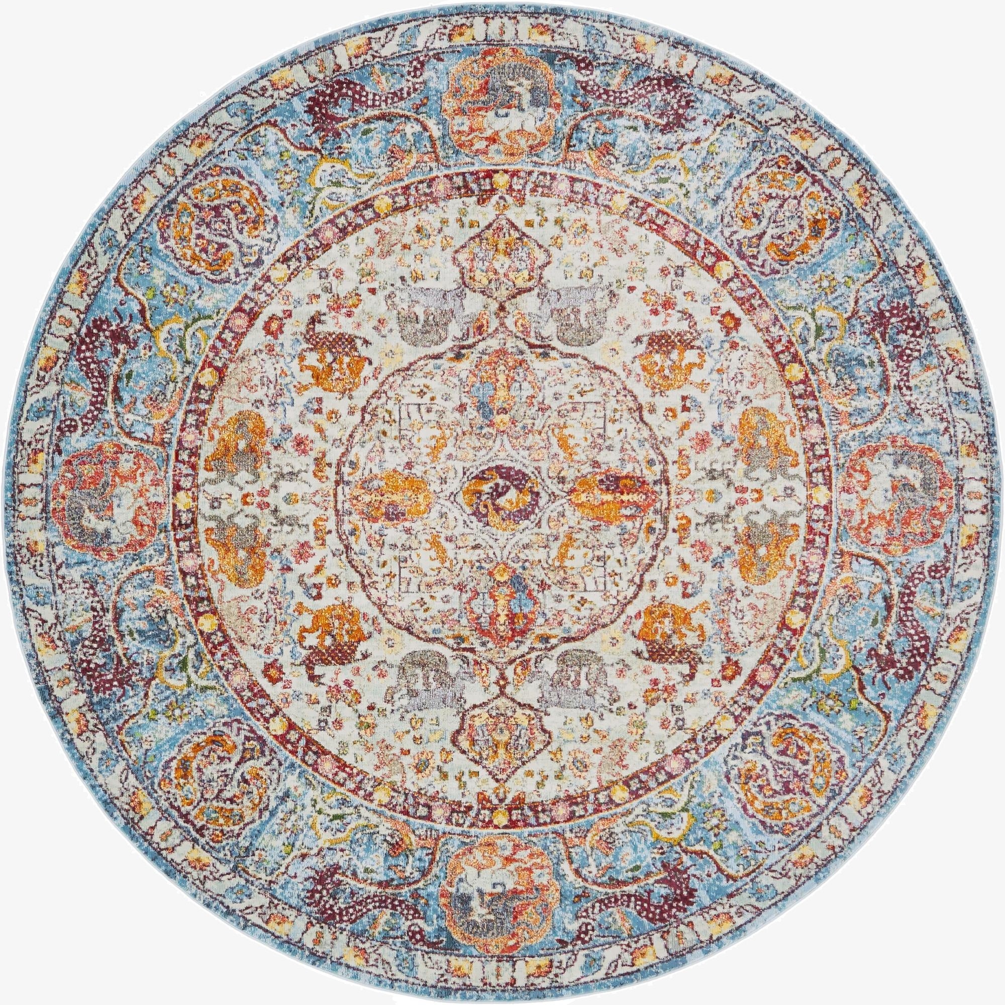 8' x 8' Santiago Round Rug