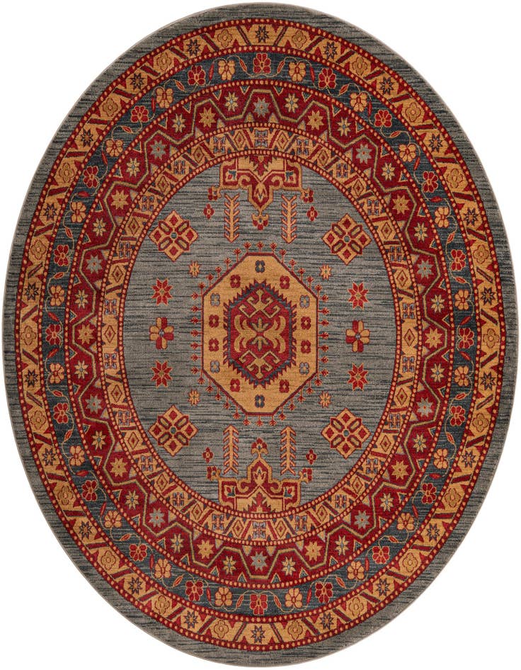 Detail image of 8' x 8' Serapi Round Rug