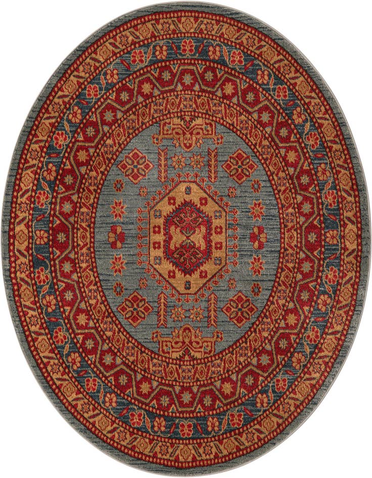 Detail image of 5' x 5' Serapi Round Rug