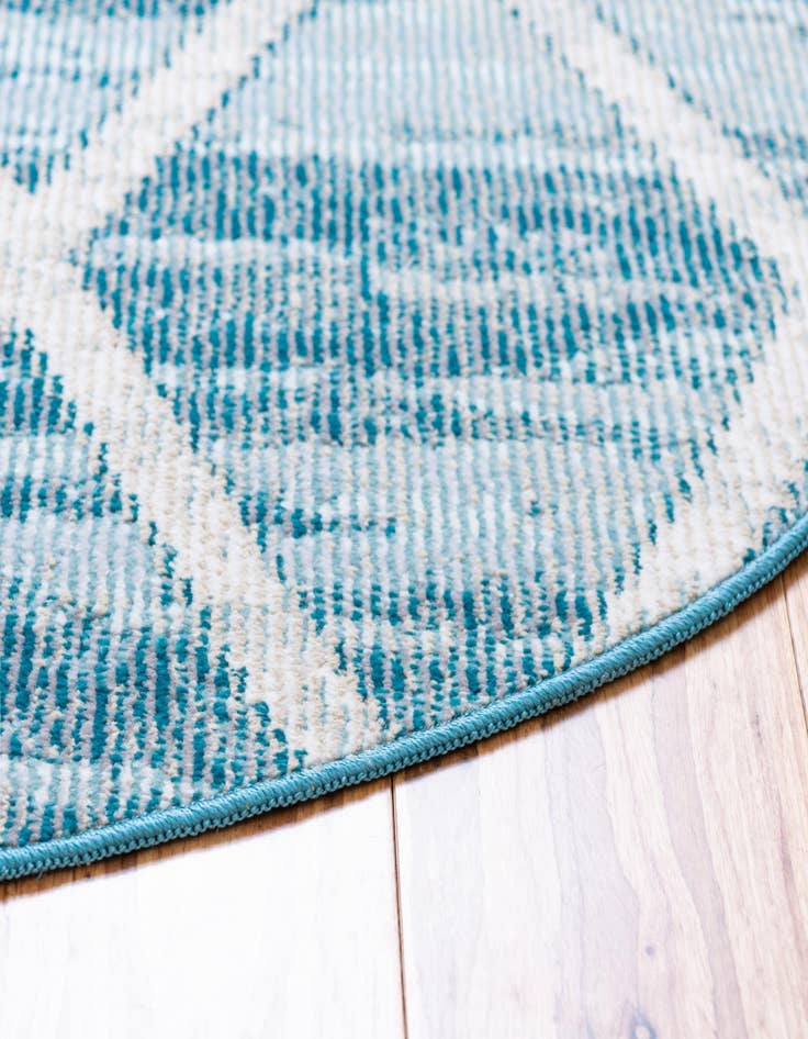 Detail image of 4' x 4' Starlight Round Rug