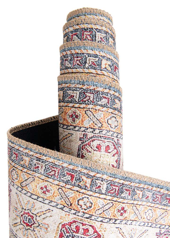 2' x 2' Washable Timeless Round Rug