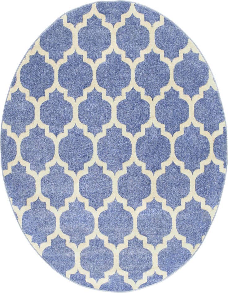 Detail image of 6' x 6' Trellis Round Rug