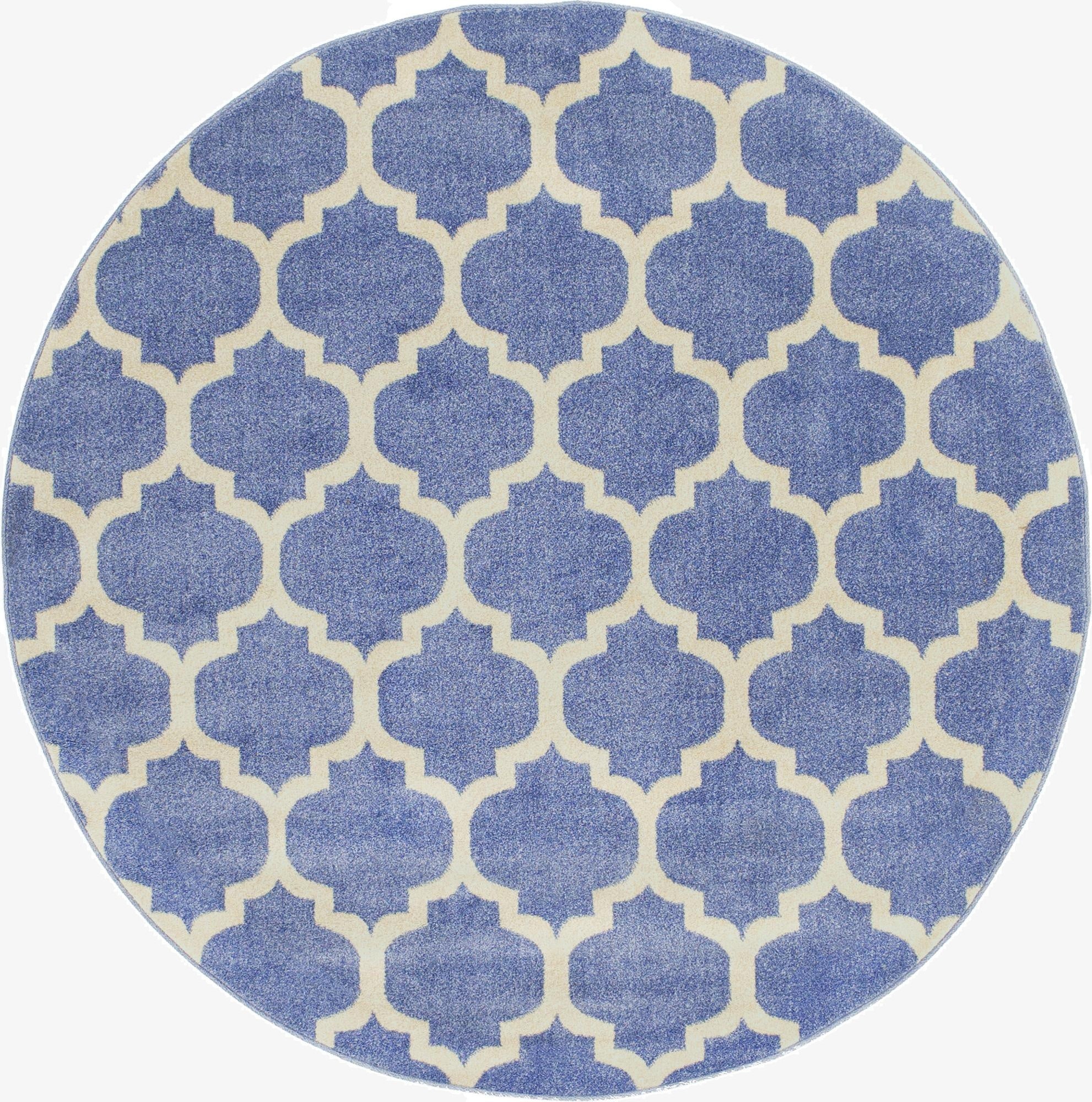 Primary image 7' 10 x 7' 10 Trellis Round Rug