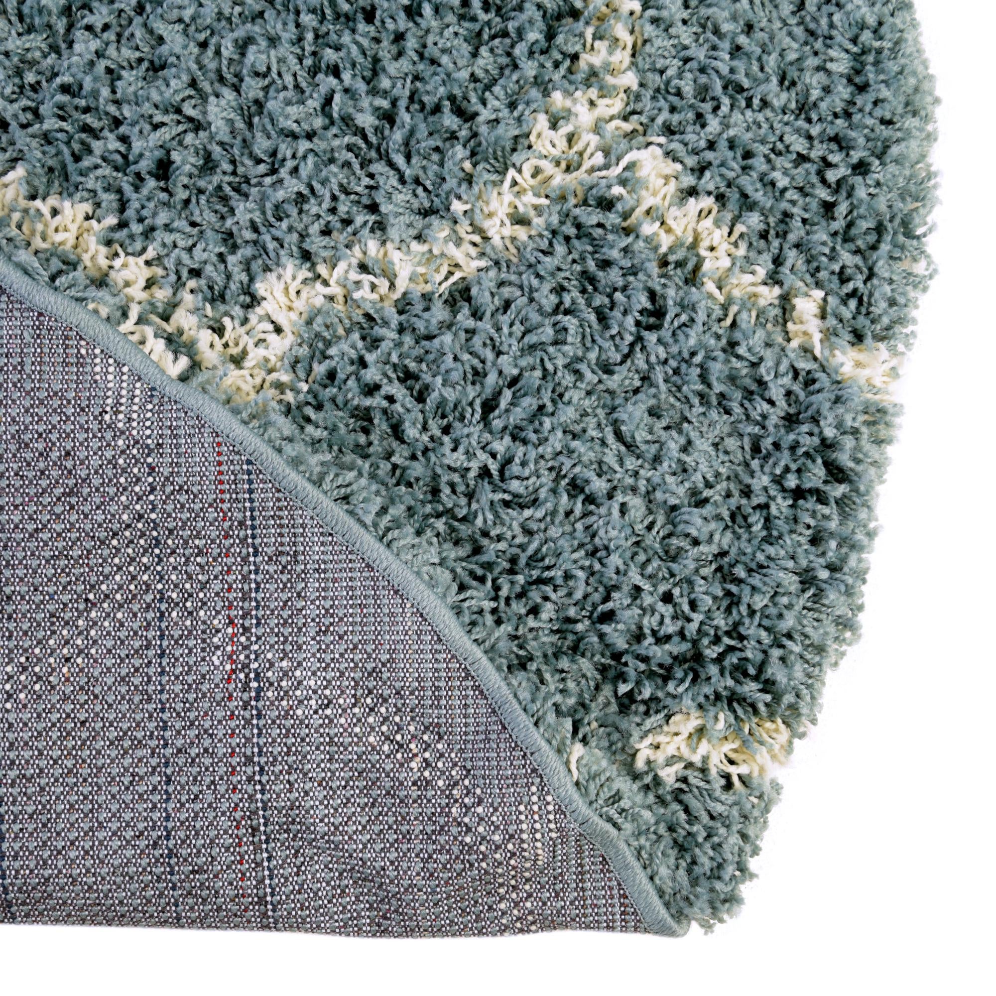 7' 10 x 7' 10 Trellis Shag Round Rug