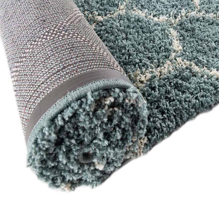 185cm x 185cm Trellis Shag Tapis Rond