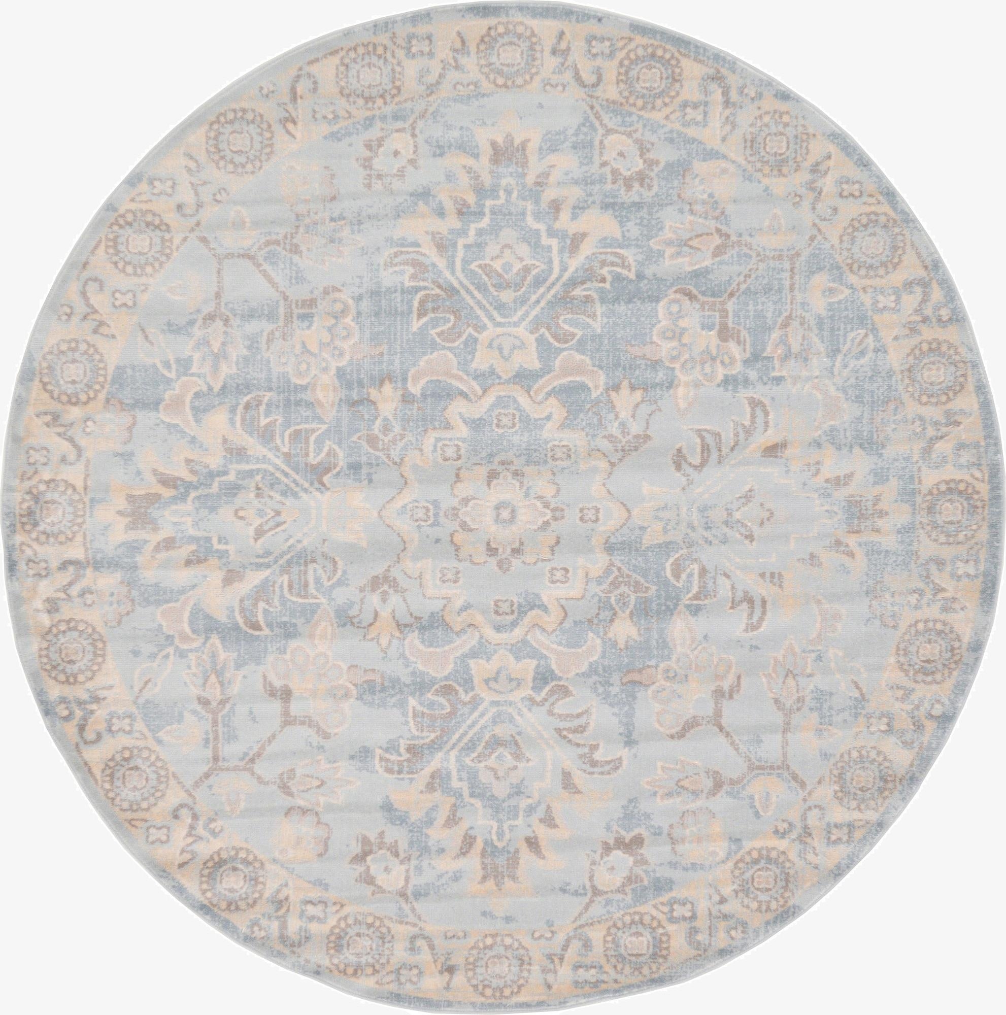 6' x 6' Victoria Round Rug