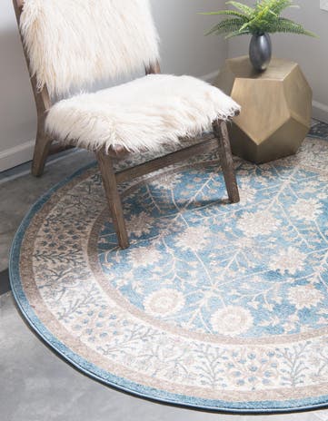 7' 3 x 7' 3 Vienna Round Rug
