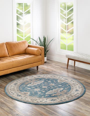 7' 3 x 7' 3 Vienna Round Rug