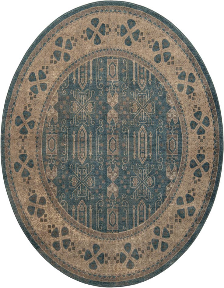 Detail image of 7' 3 x 7' 3 Vienna Round Rug