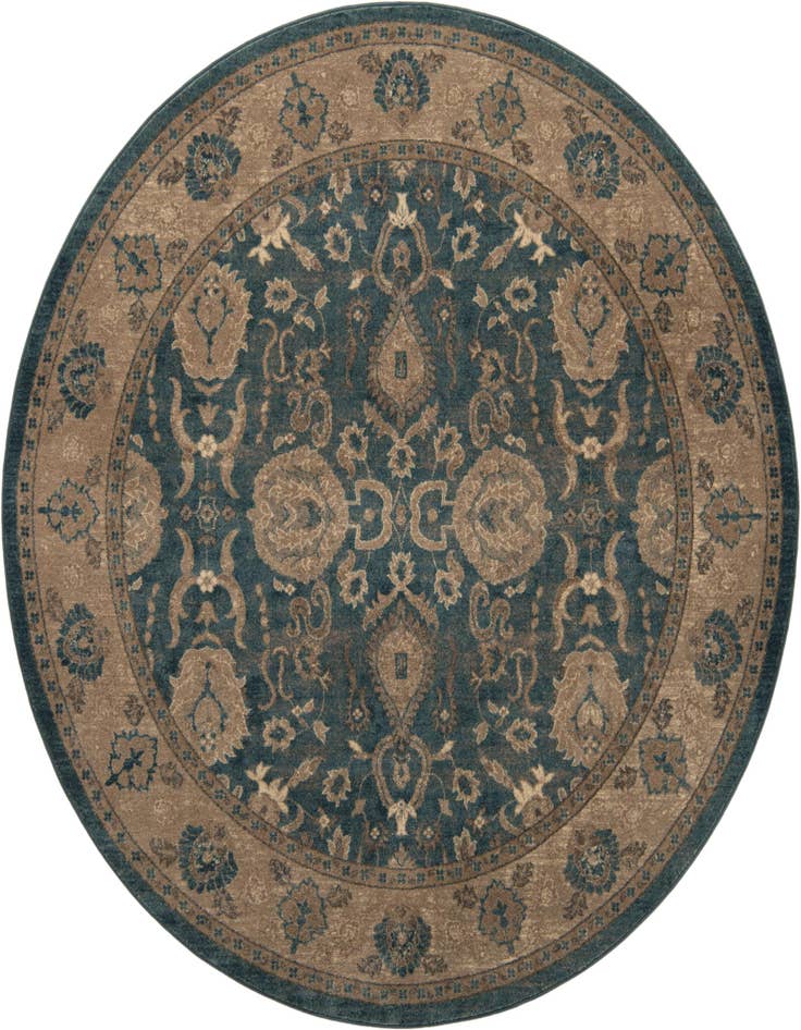 Detail image of 7' 3 x 7' 3 Vienna Round Rug